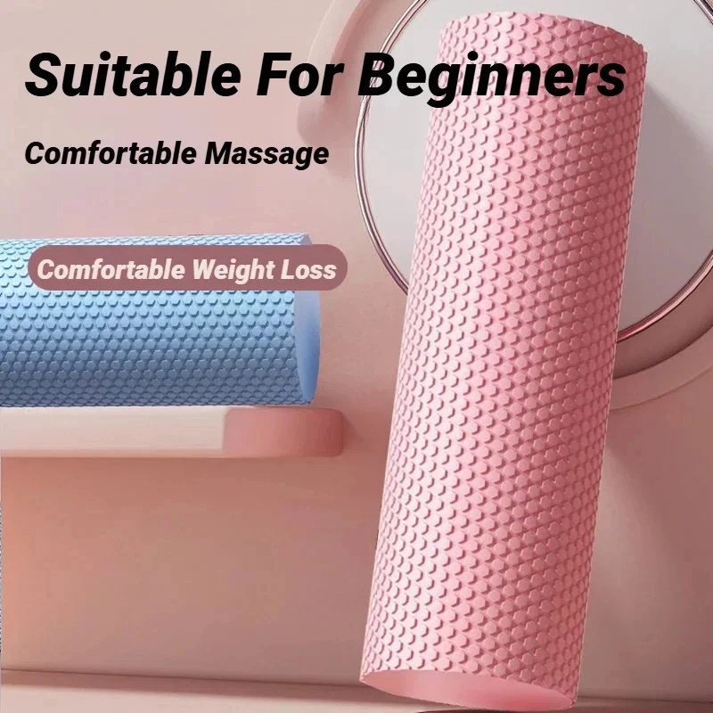 Foam Roller High Density - Hexagonal EVA Foam Yoga Roller, 10cm