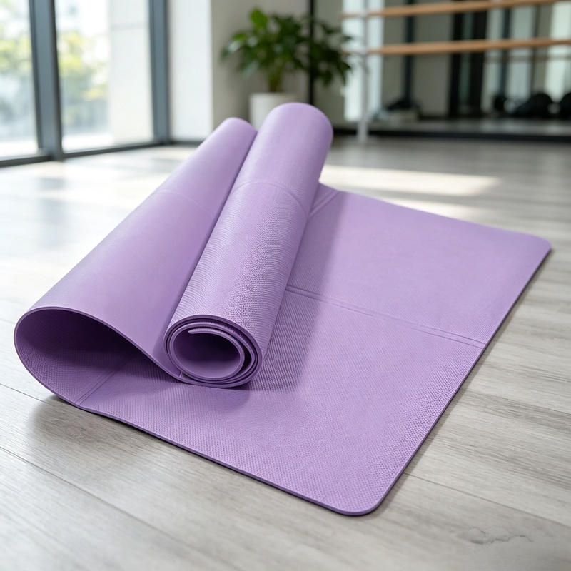 Home Gym On Carpet - 4mm Thick Non‑Slip Yoga Exercise Mat,