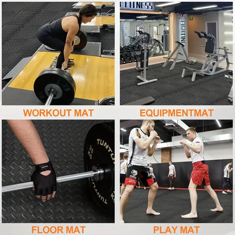8/16Pcs Impact-Resistant EVA G - Home Gym On Carpet ulasan dan harga
