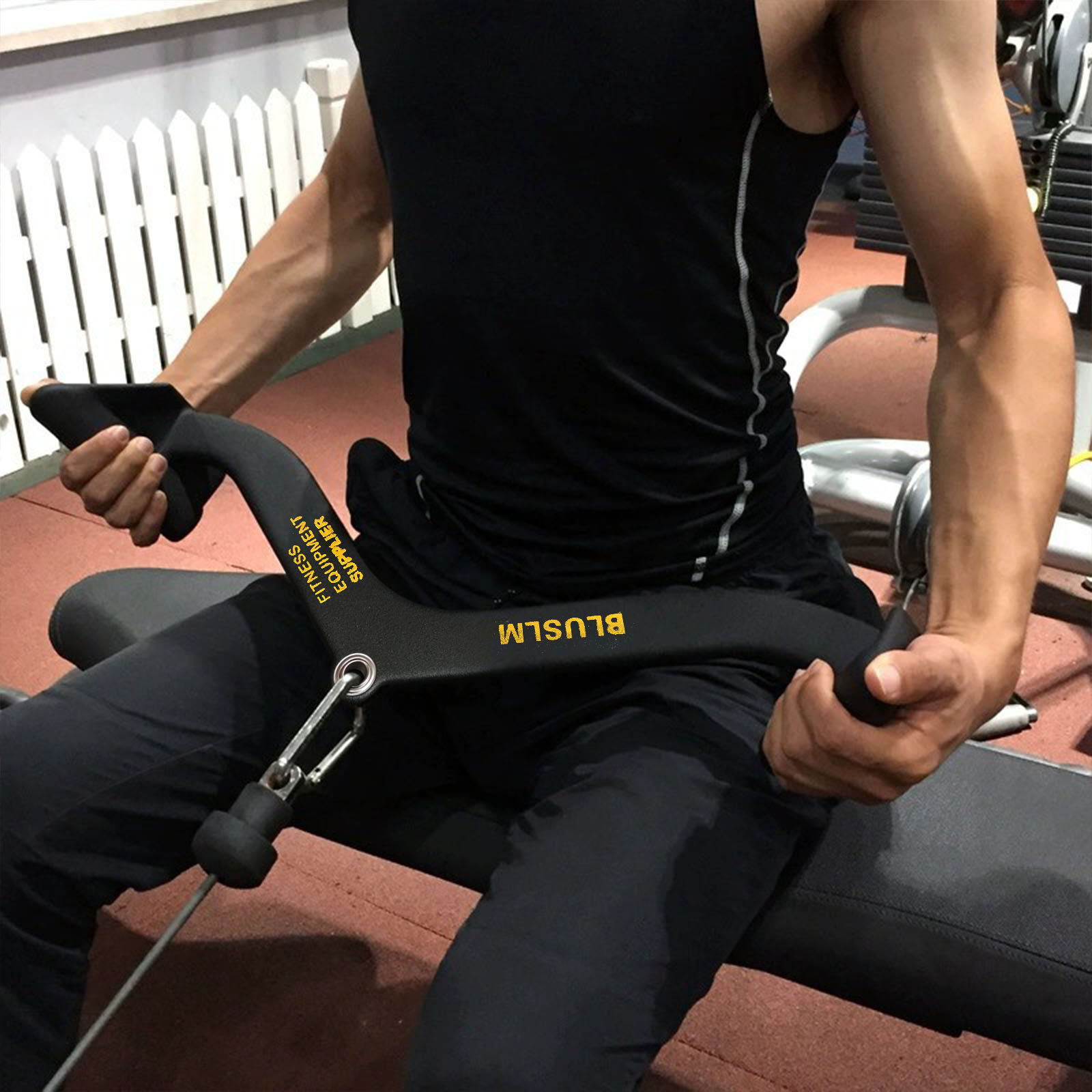 Home Gym Fitness Lat Pull Down - Lat Pulldown Cable ulasan dan harga