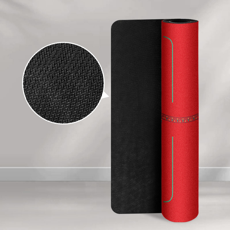 Frosted PU Natural Rubber Yoga - Home Gym Rubber Flooring ulasan dan harga