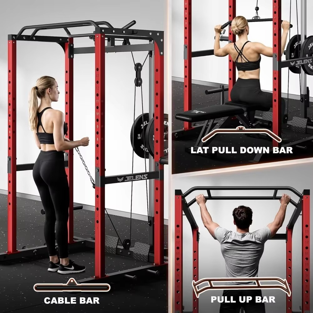S21 Power Cage Multi-Function  - Squat Rack Power ulasan dan harga