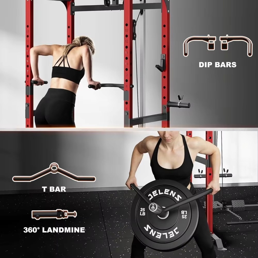 S21 Power Cage Multi-Function  - Squat Rack Power ulasan dan harga
