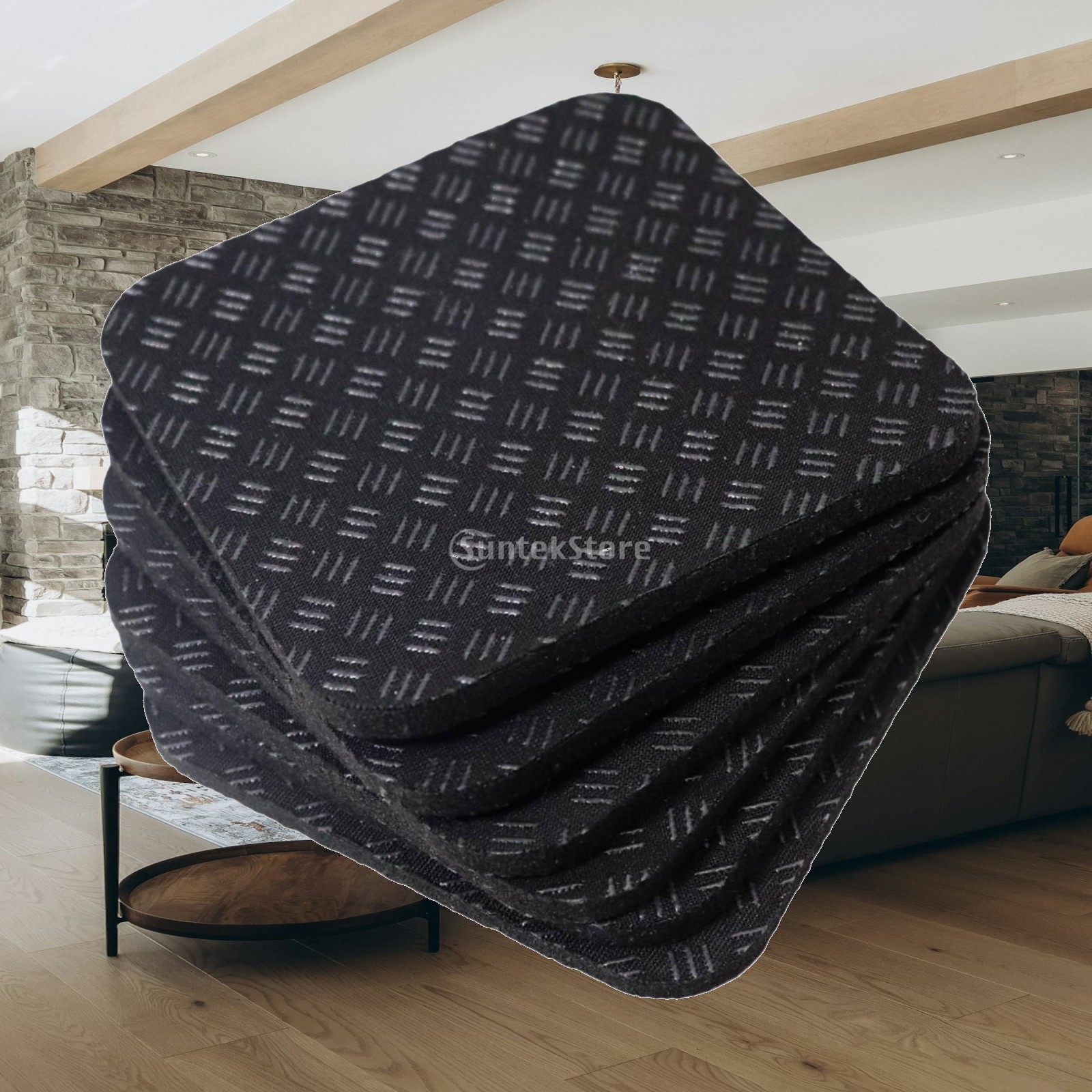 Treadmill Mat Pad Floor Protec - Home Gym Rubber Flooring ulasan dan harga