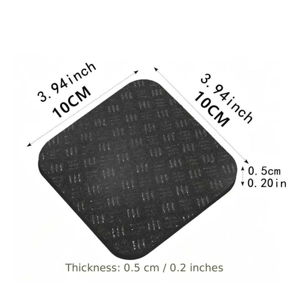 Treadmill Mat Pad Floor Protec - Home Gym Rubber Flooring ulasan dan harga