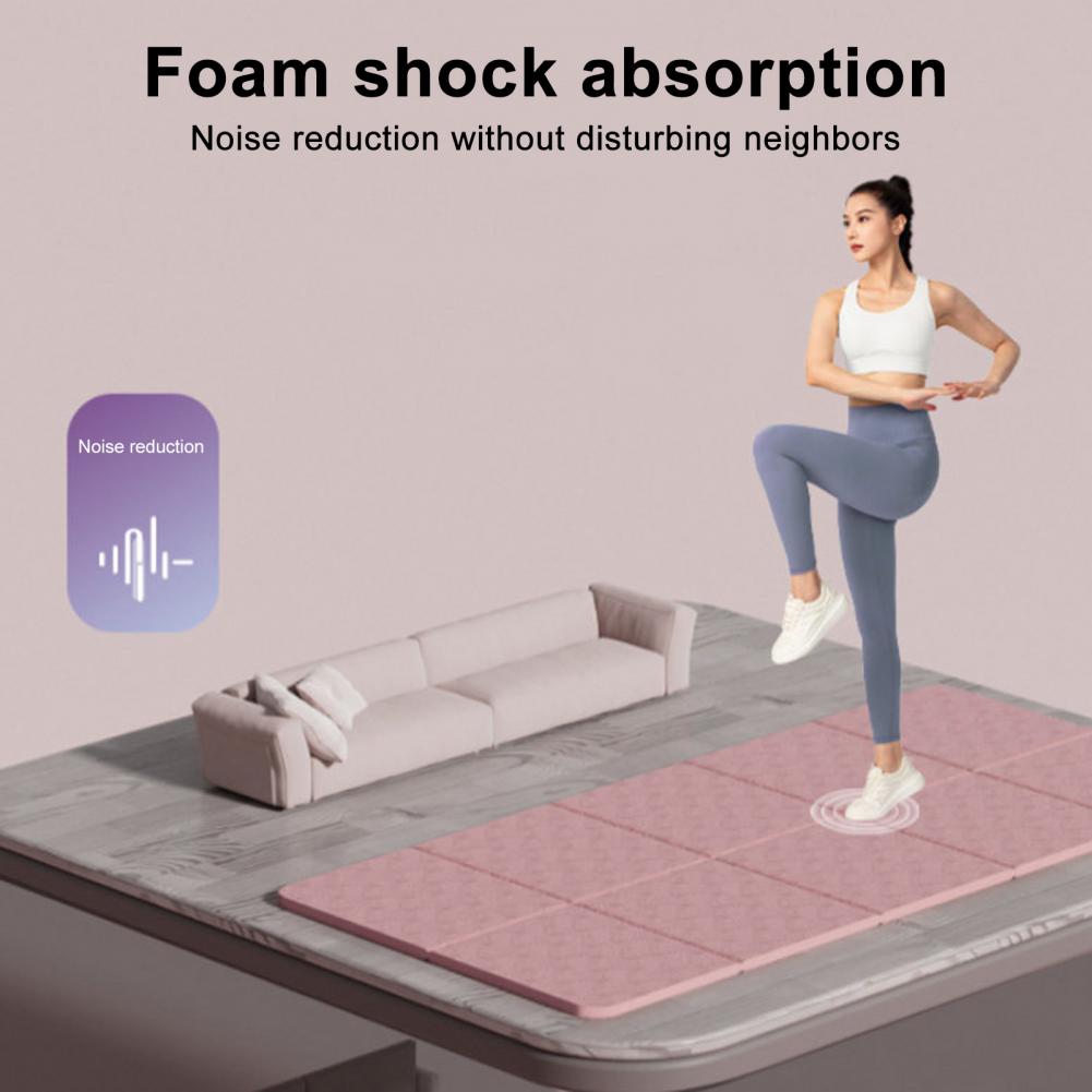 Foldable Yoga Mat Extra Portab - Home Gym On Carpet ulasan dan harga