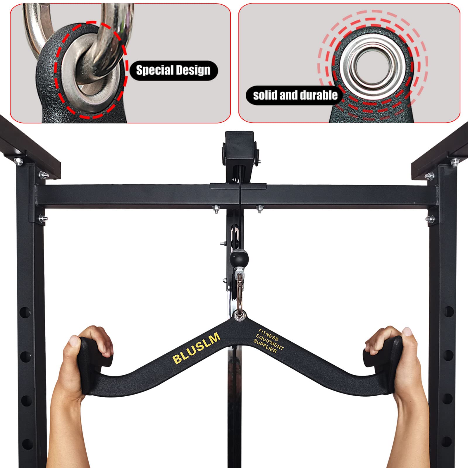 Home Gym Fitness Lat Pull Down - Lat Pulldown Cable ulasan dan harga