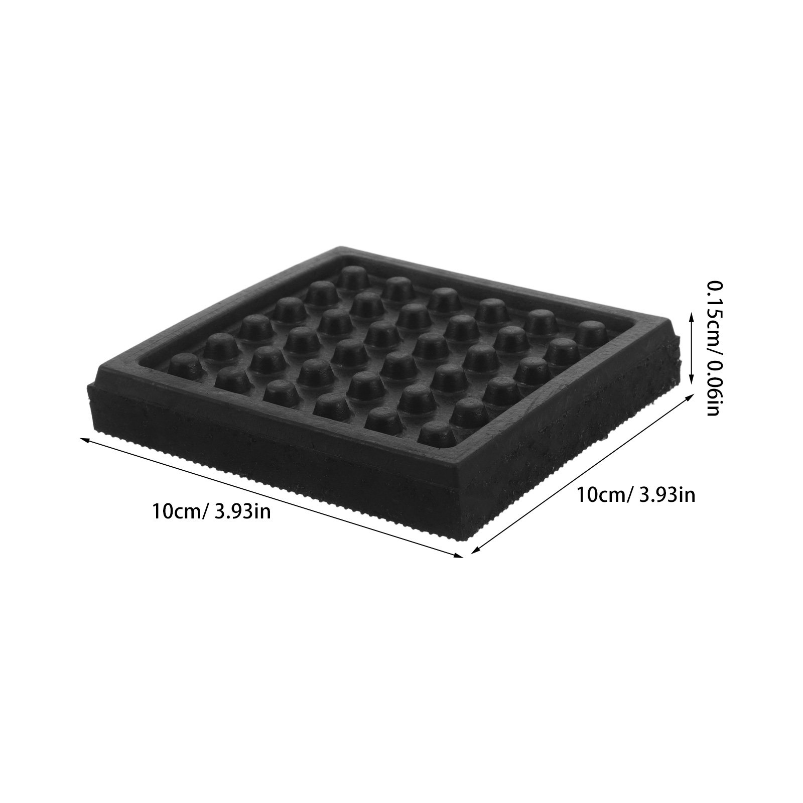 4Pcs Shock Absorption Treadmil - Home Gym Rubber Flooring ulasan dan harga