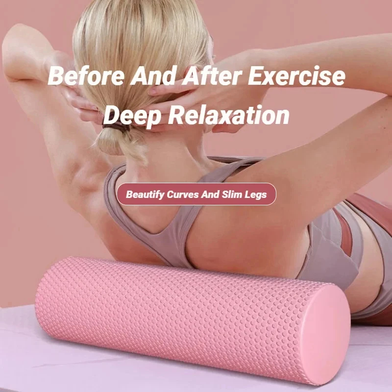 Hexagonal EVA Foam Yoga Roller - Foam Roller High Density ulasan dan harga
