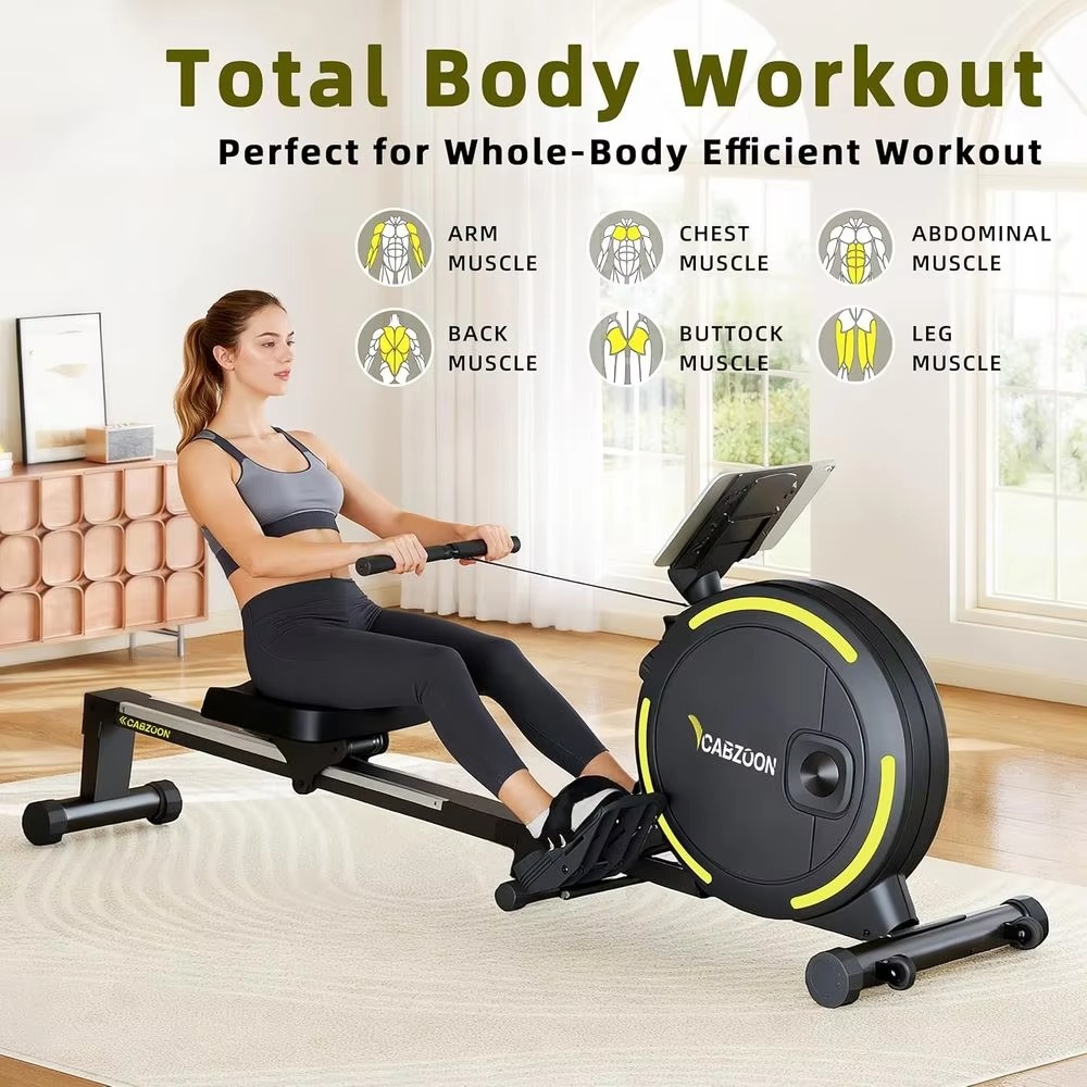 Silent Magnetic Rowing Machine - Home Gym Rowing Machine ulasan dan harga