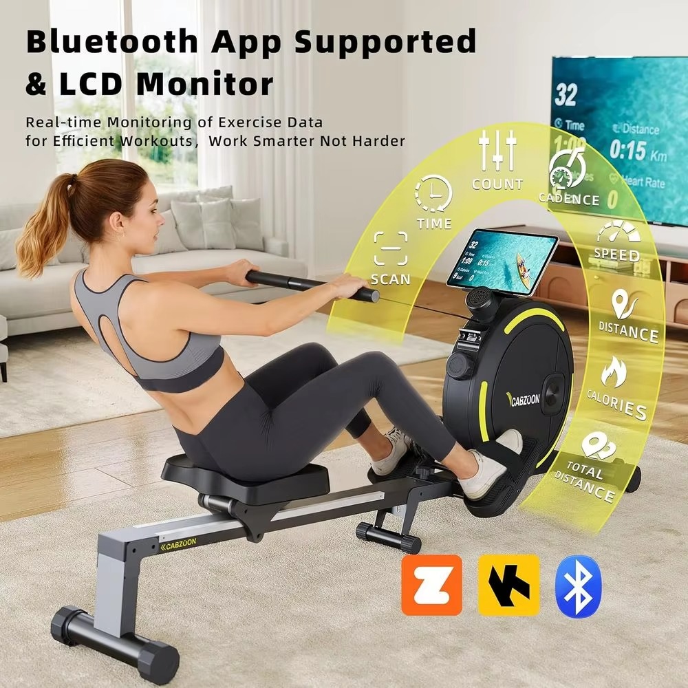 Silent Magnetic Rowing Machine - Home Gym Rowing Machine ulasan dan harga