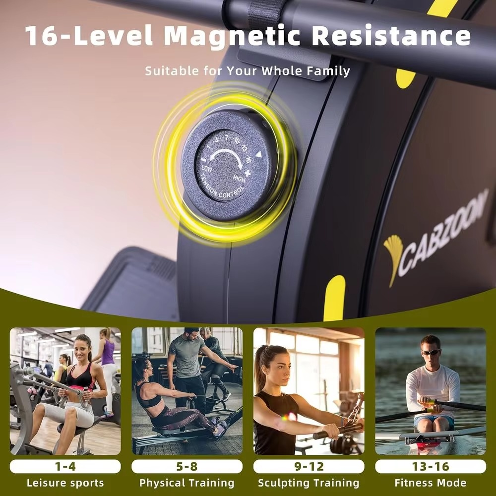 Silent Magnetic Rowing Machine - Home Gym Rowing Machine ulasan dan harga