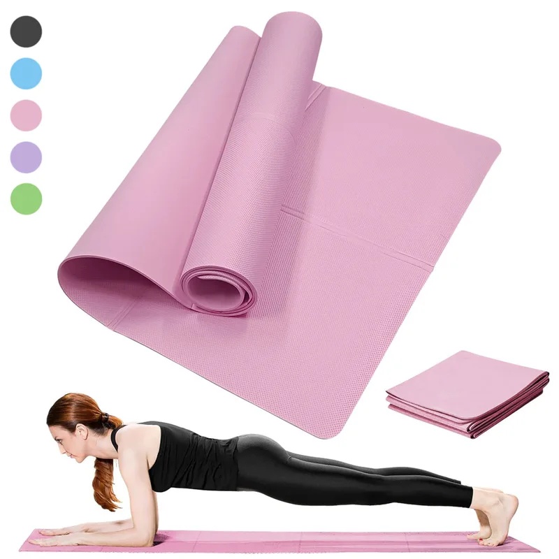 Multi‑Thickness Non‑Slip Yoga  - Home Gym On Carpet ulasan dan harga
