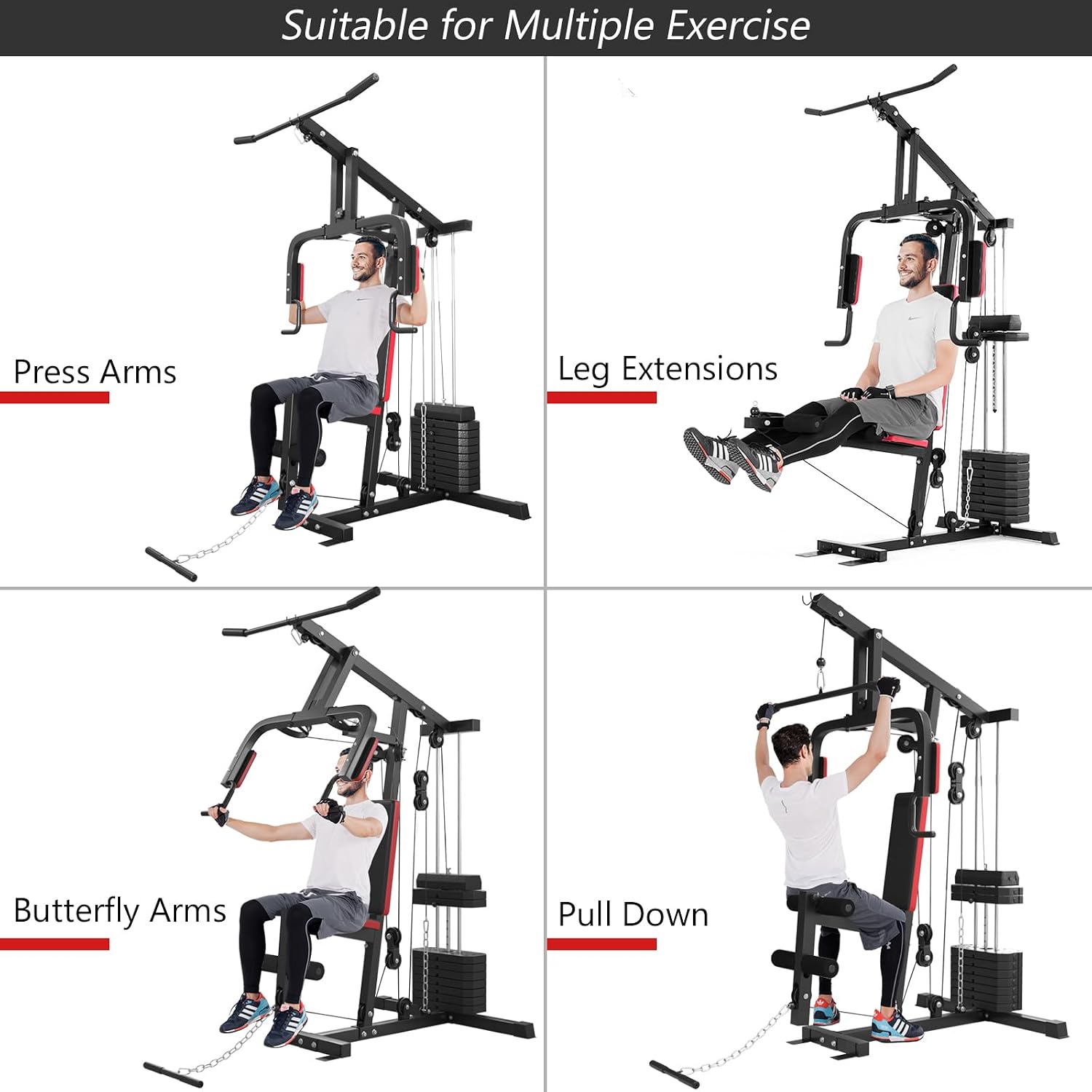 Multifunction Home Gym System  - Home Gym Total Fitness ulasan dan harga