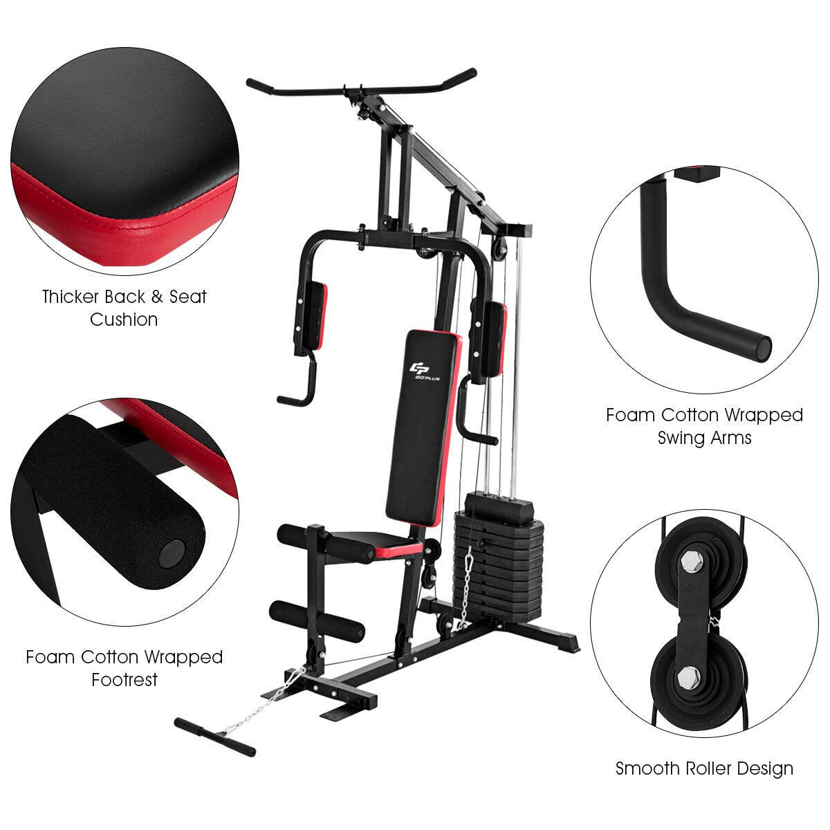 Multifunction Home Gym System  - Home Gym Total Fitness ulasan dan harga