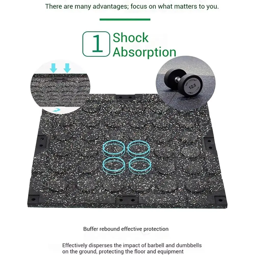 Gym Flooring: Protective Rubbe - Home Gym Rubber Flooring ulasan dan harga