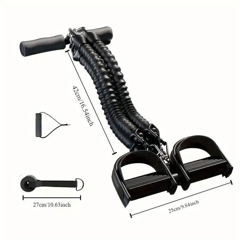 Pedal Tension Rope Puller Exer - Home Gym Hyrox ulasan dan harga