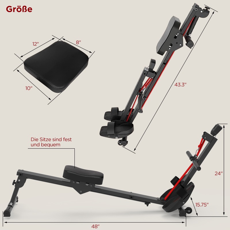 【2026】Water Rowing Machine T B - Home Gym Rowing Machine ulasan dan harga