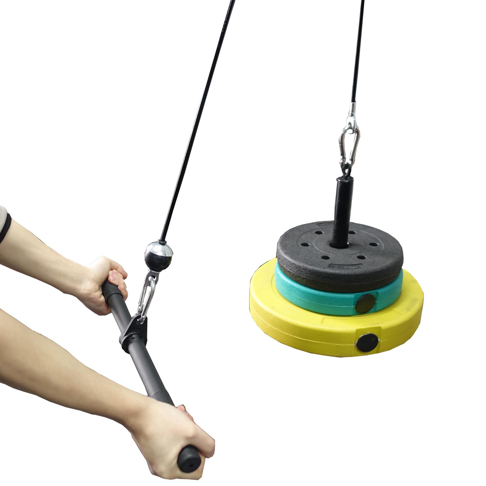 Revolving Straight Bar LAT Hig - Lat Pulldown Cable ulasan dan harga