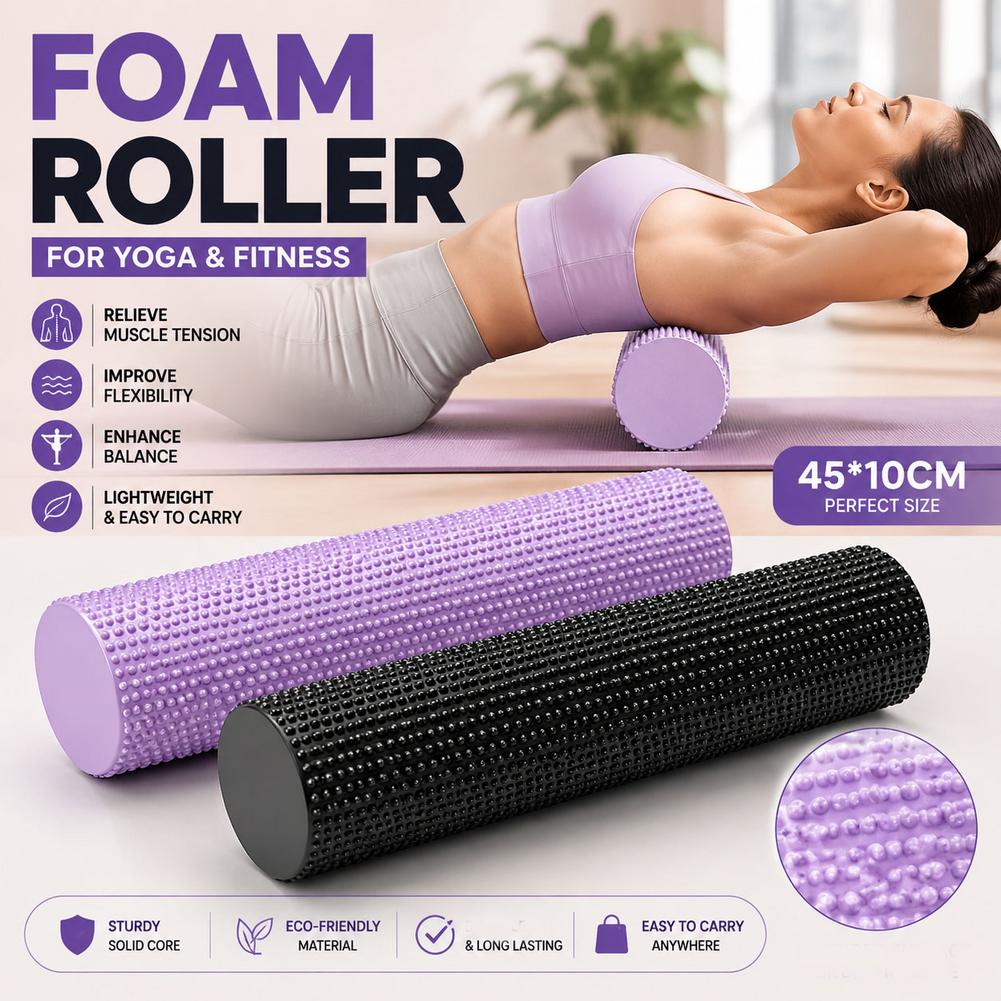 Yoga Foam Roller EVA High Dens - Foam Roller High Density ulasan dan harga
