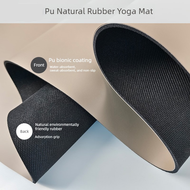 Oval Natural Rubber Yoga Mat P - Home Gym Rubber Flooring ulasan dan harga