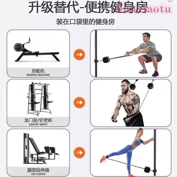 Home Gym Strength Training Res - Home Gym Rowing Machine ulasan dan harga