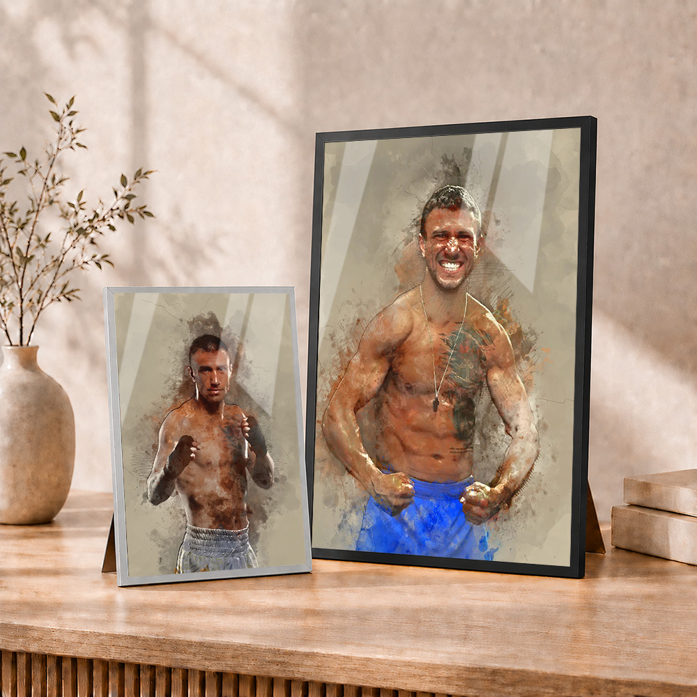Vasiliy Lomachenko Framed Alum - Home Gym Custom ulasan dan harga