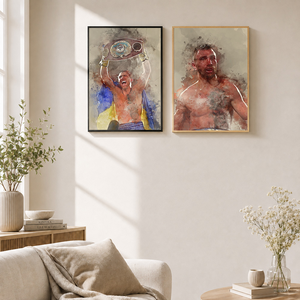 Vasiliy Lomachenko Framed Alum - Home Gym Custom ulasan dan harga