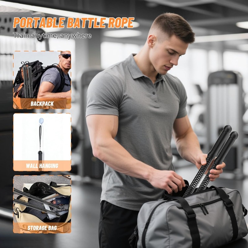 Wireless Swing Combat Rope, 2P - Home Gym Luxury ulasan dan harga
