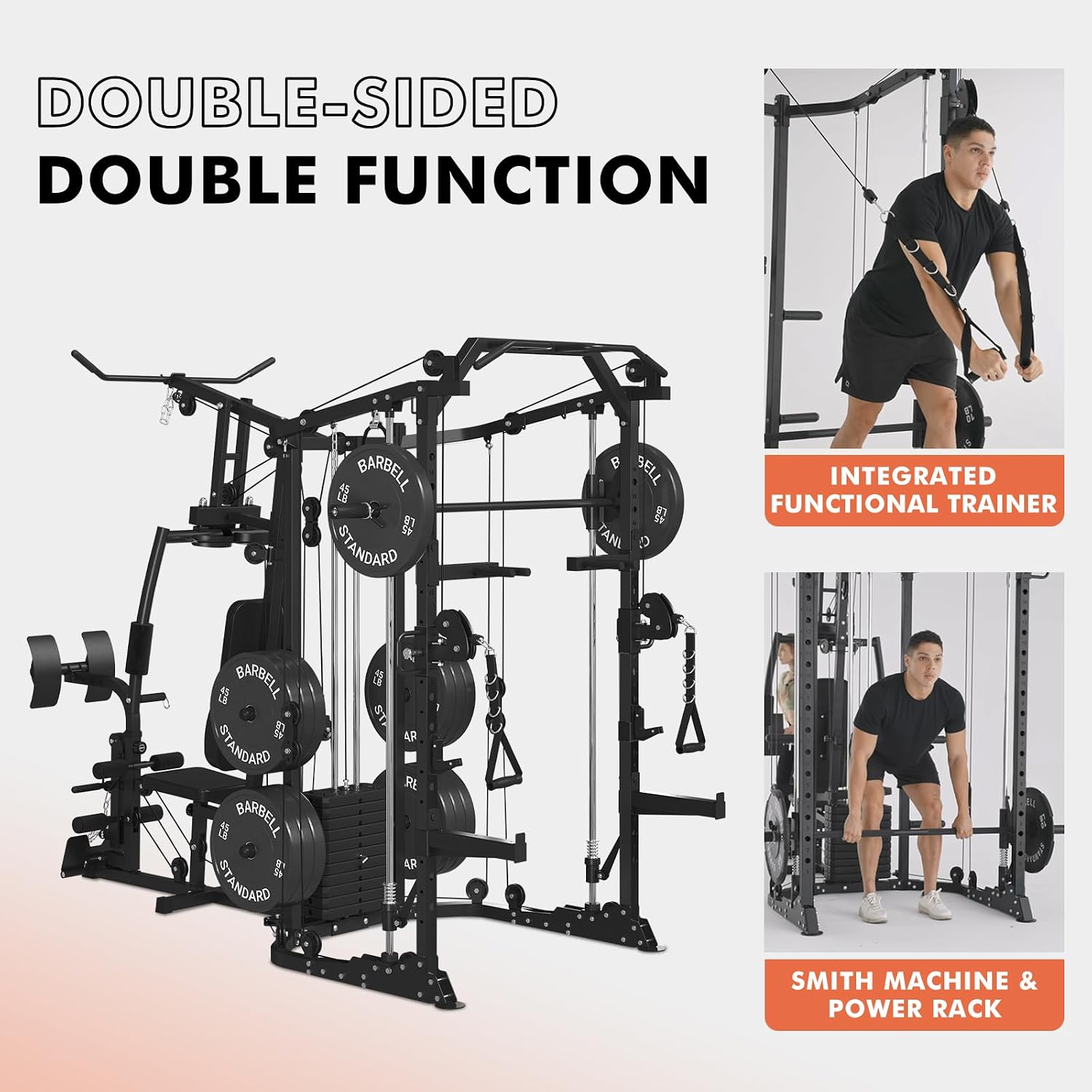 Dual-Station SmithΔ Machine Po - Home Gym Smith ulasan dan harga