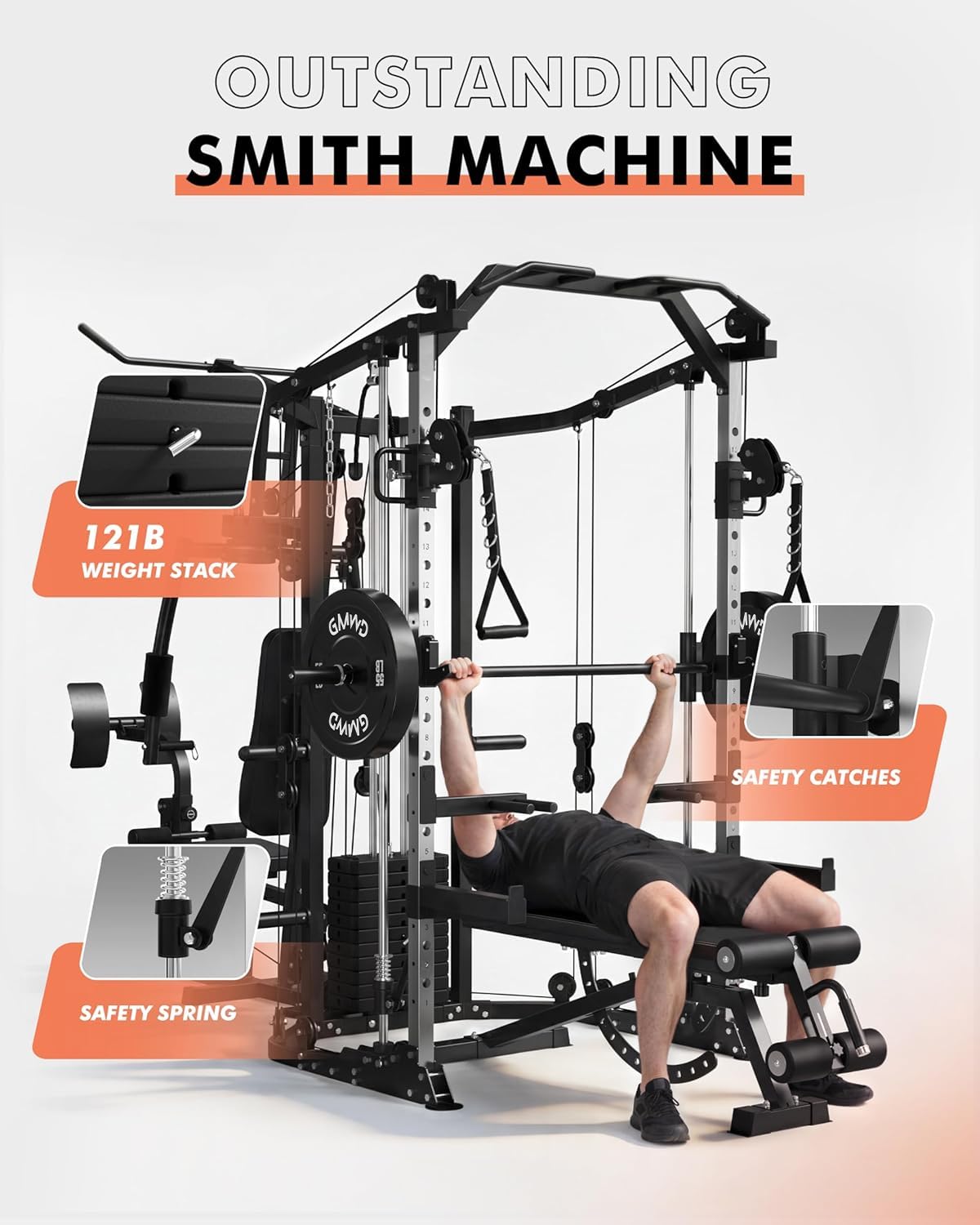 Dual-Station SmithΔ Machine Po - Home Gym Smith ulasan dan harga