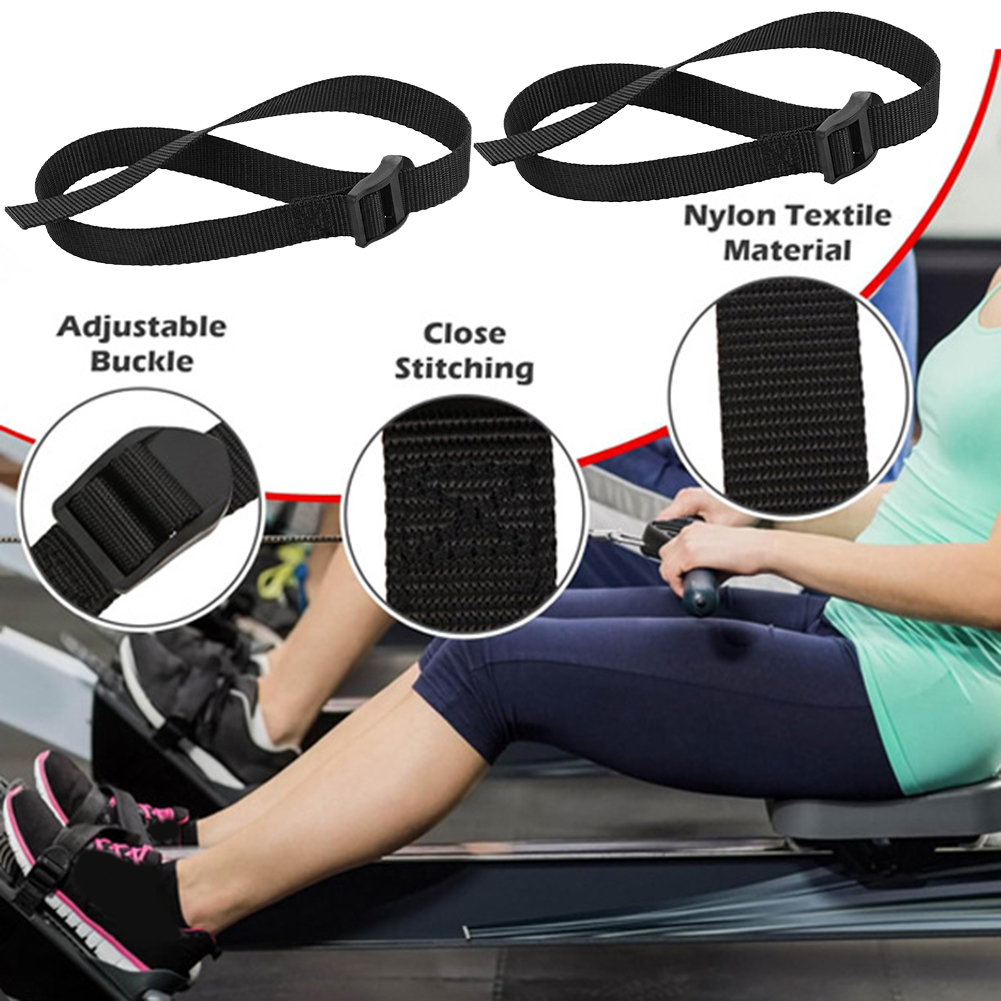 77cm Rowing Machine Feet Strap - Home Gym Rowing Machine ulasan dan harga
