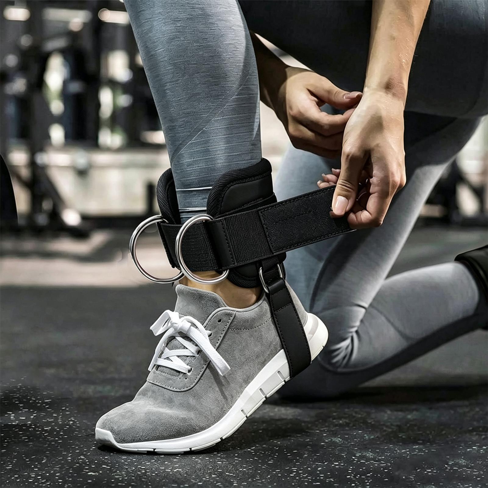 Cable Machine Ankle Straps Leg - Home Gym Fitness ulasan dan harga