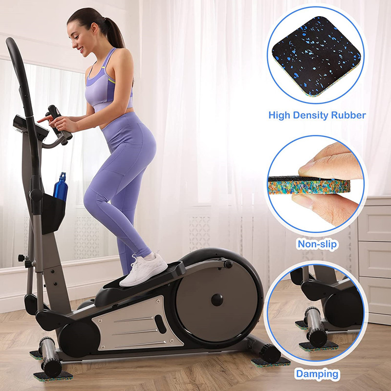 4/6 Pcs Exercise Equipment Mat - Home Gym Rubber Flooring ulasan dan harga