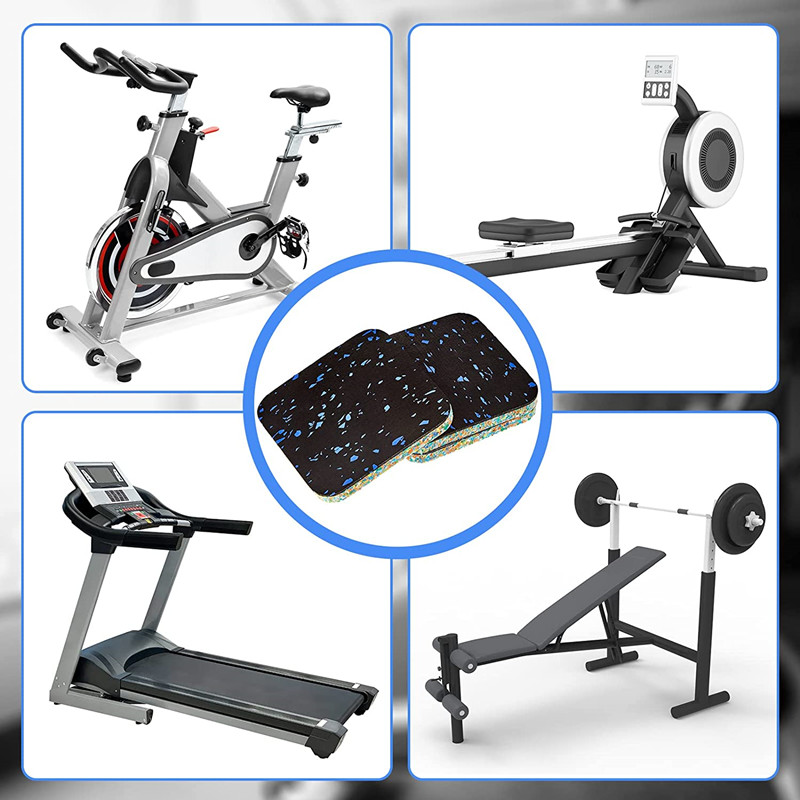4/6 Pcs Exercise Equipment Mat - Home Gym Rubber Flooring ulasan dan harga