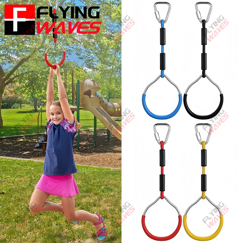 Kids Hanging GYM Ring Swing Cl - Home Gym Kids ulasan dan harga