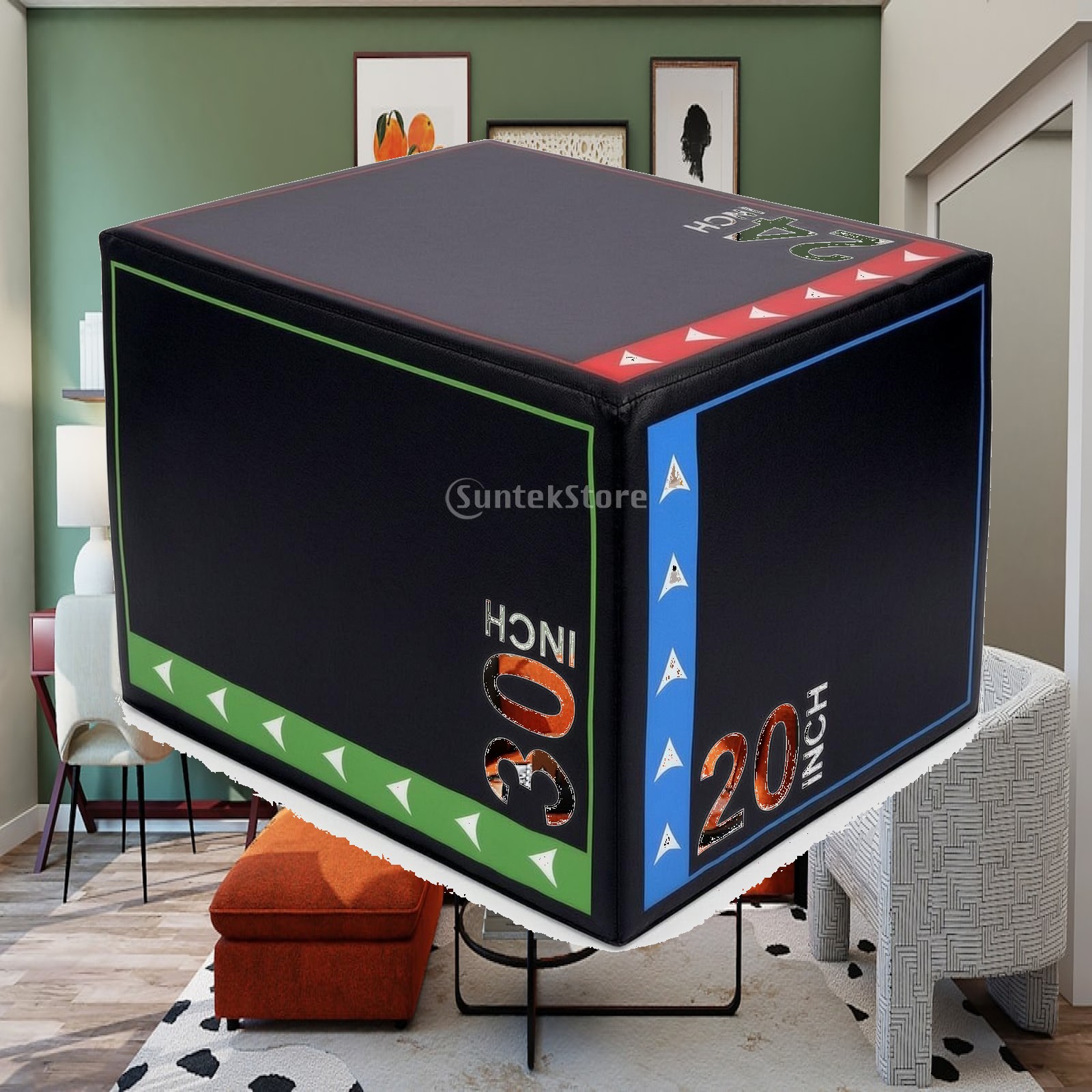 Soft Plyo Jump Box Shock-Absor - Home Gym Fitness ulasan dan harga