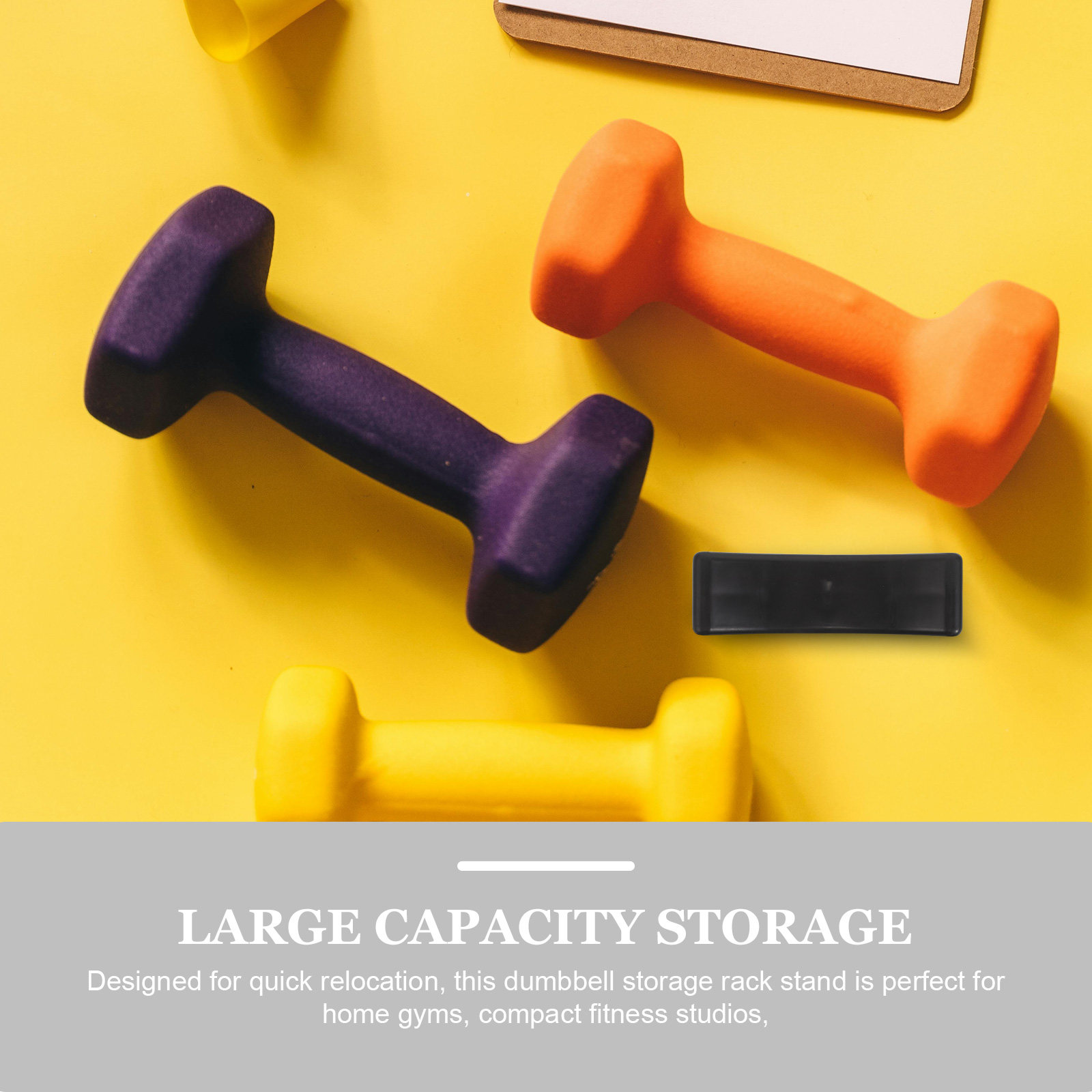 8Pcs Dumbbell Holder Rack Holl - Home Gym Gym ulasan dan harga
