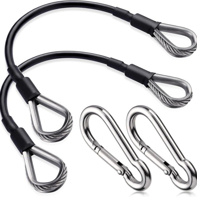 1/2Pcs 25cm Gym Cable Extensio - Lat Pulldown Cable ulasan dan harga
