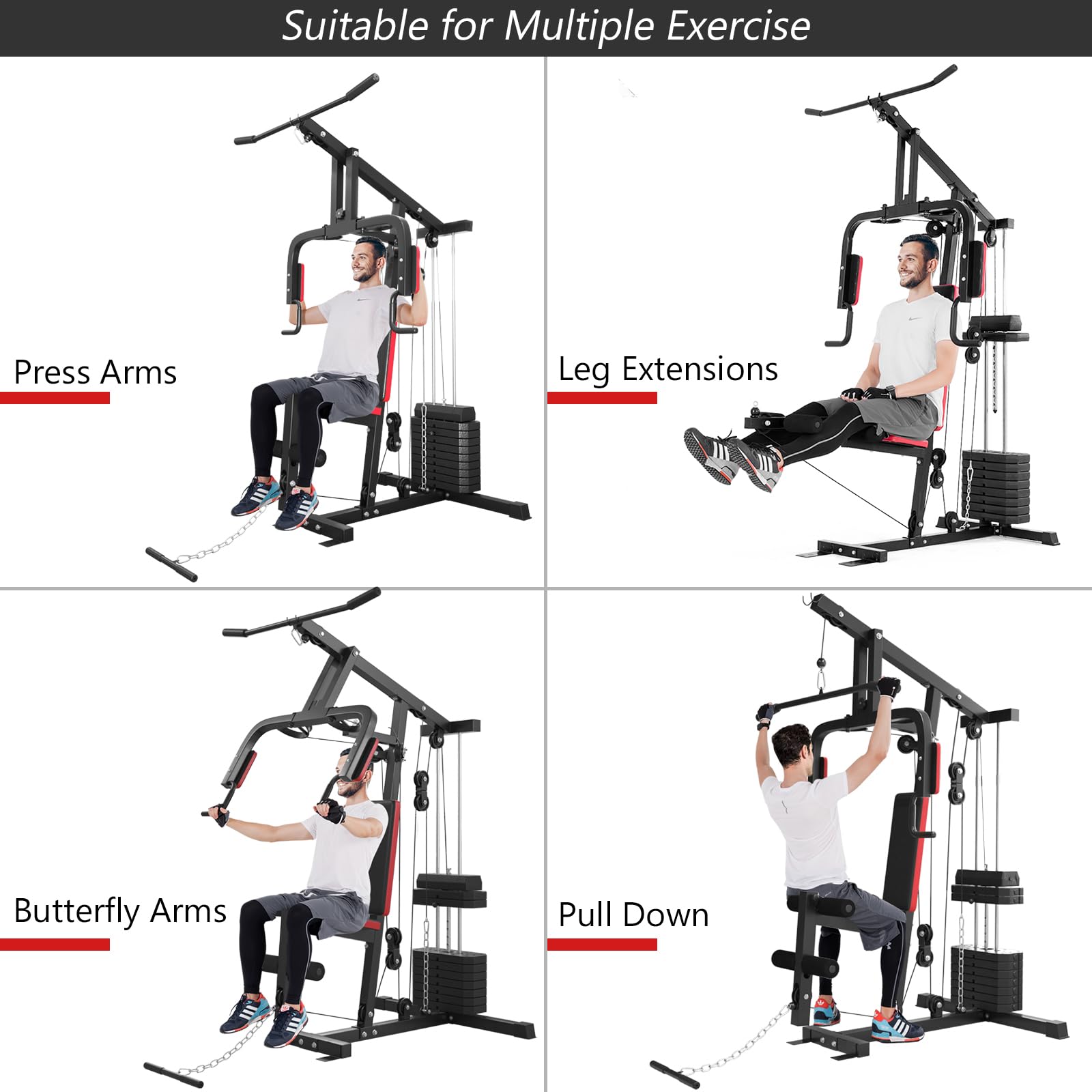 Multifunction Home Gym System  - Home Gym Total Fitness ulasan dan harga