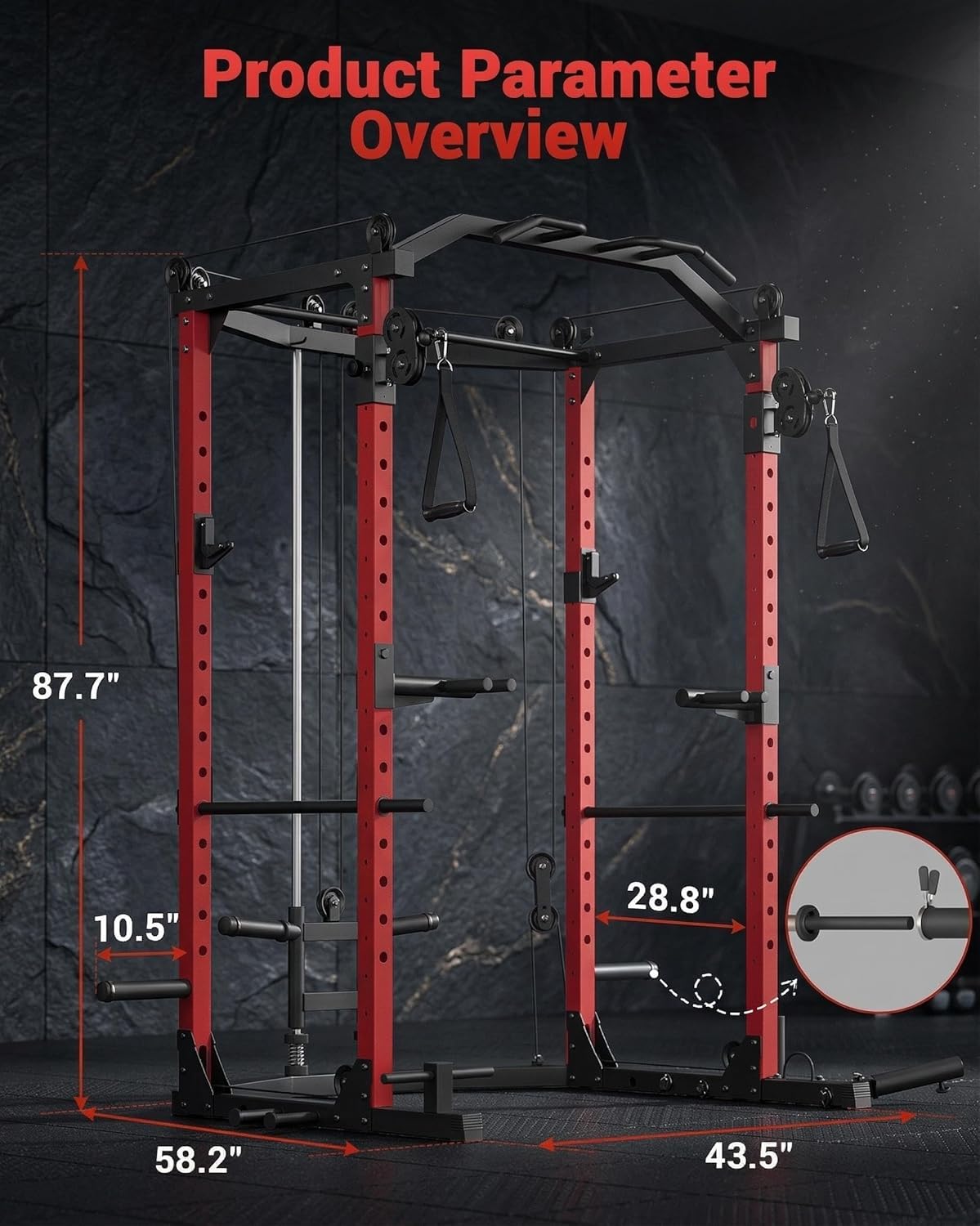Power Cage, Multi-Functional P - Home Gym Custom ulasan dan harga