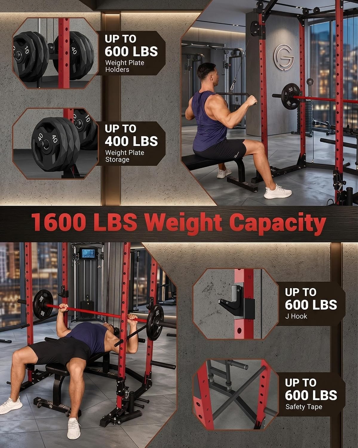 Power Cage, Multi-Functional P - Home Gym Custom ulasan dan harga