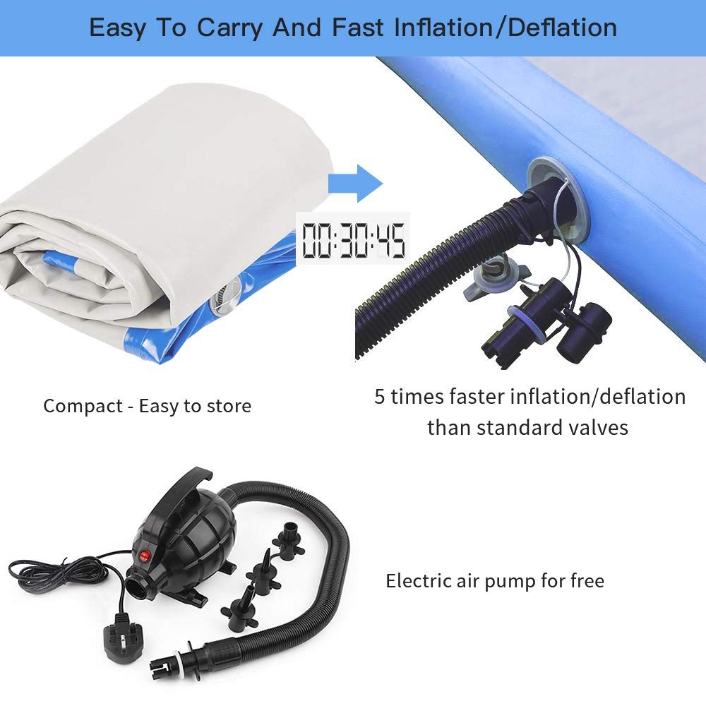 3 Meters Inflatable Air Gym Ai - Home Gym On Carpet ulasan dan harga
