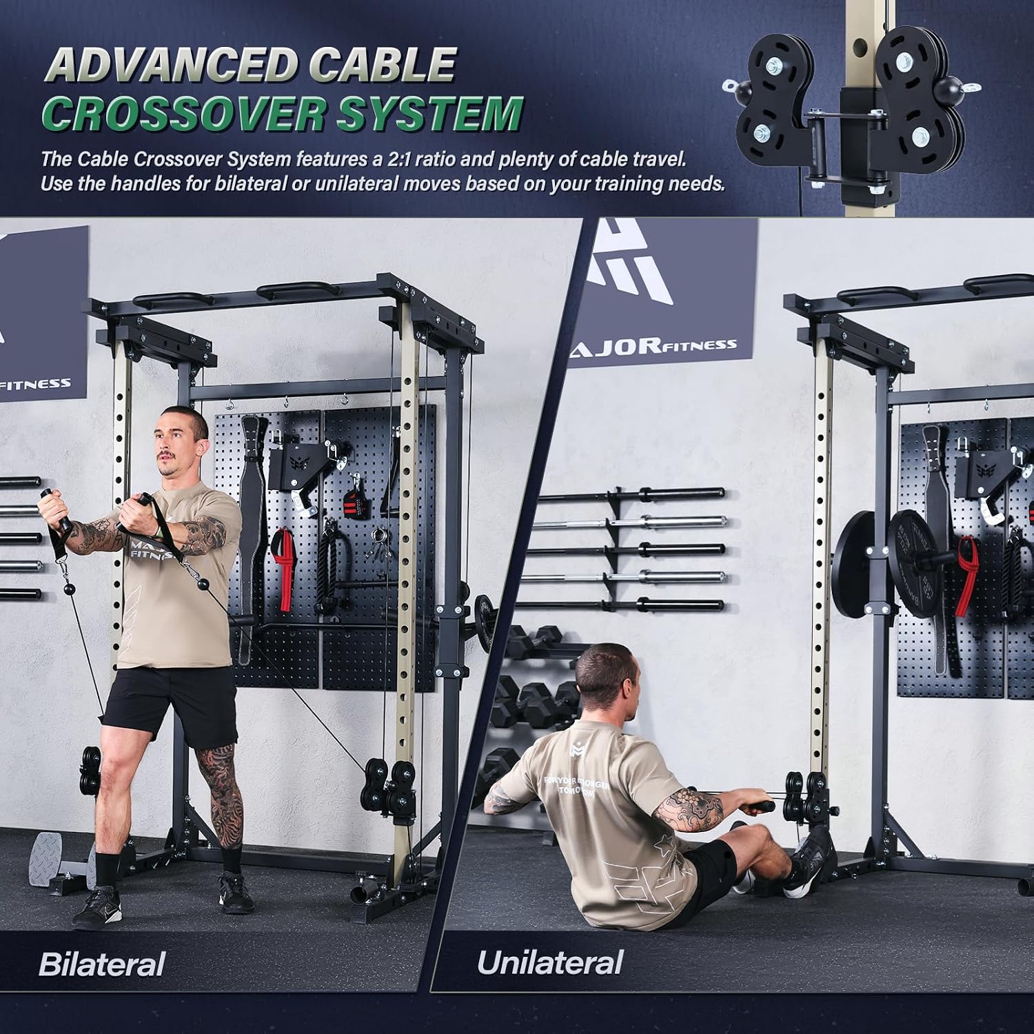 Drone3 Power Rack, 2500lbs Mul - Home Gym Custom ulasan dan harga
