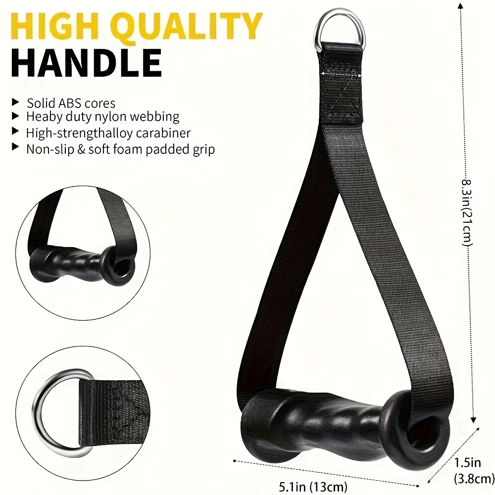 1Pair Ergonomic Exercise Handl - Lat Pulldown Cable ulasan dan harga