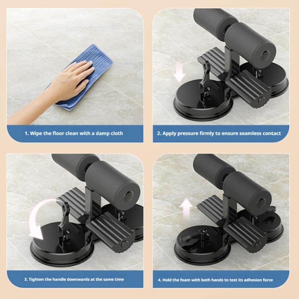 Double Suction Cup Sit Up Assi - Home Gym Hyrox ulasan dan harga